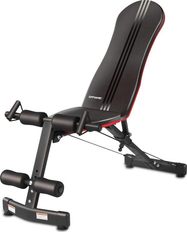 Vfit By Voit D202 Katlanabilir Incline/decline Ayarlanabilir Sırt Açılı Lastik Kordlu Mekik ve Ağırlık Sehpası - Image 1