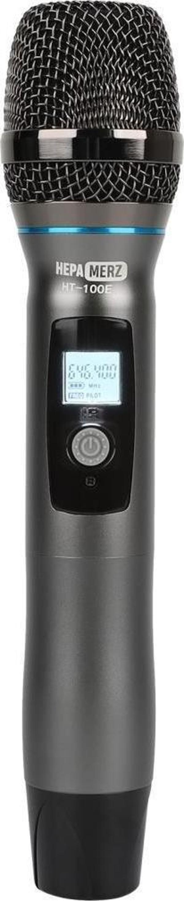 Hepa Merz HT-100E Verici Kablosuz EL Mikrofonu ( Hm-444 ve HM-888 Alıcı İle Çalışabilir ) - Image 1