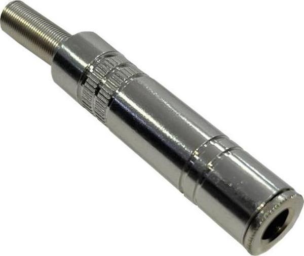 Hepa Merz SFC-FD63 Metal 6.35mm Dişi Jack (6.35mm Dişi Uzatma Jak) - Image 1