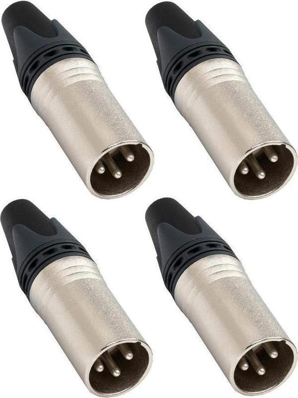 Hepa Merz SFC-M11-4X 3 Pinli XLR Konnektör (4 ADET) - Image 1