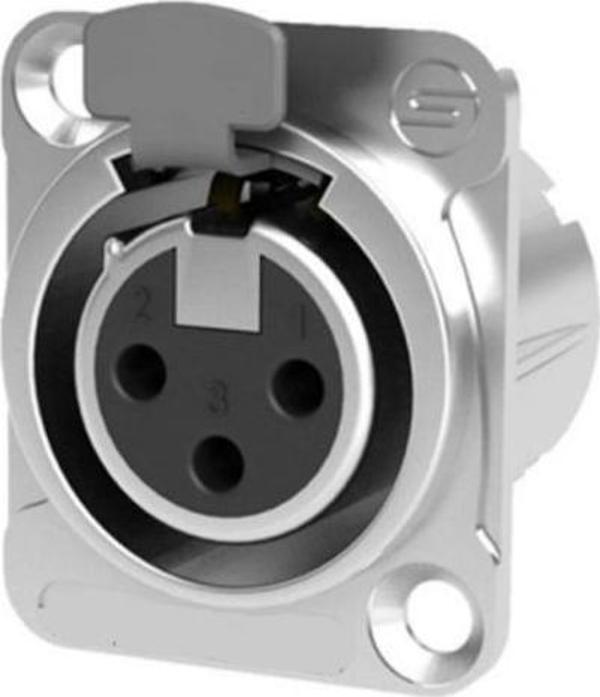 Hepa Merz SFC-SR12 XLR ŞASE Dişi Canon 3 Pinli XLR Şase Konnektör - Image 1