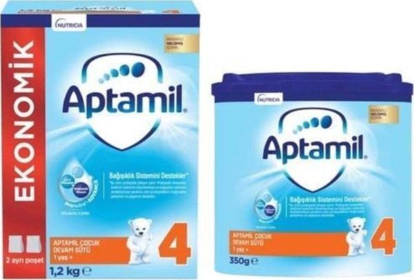 Aptamil 4 Numara Devam Sütü 1200 Gr + 350 Gr - Image 1