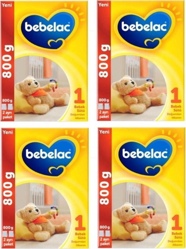 Bebelac 1 Numara Devam Sütü 800 Gr X 4 Adet - Image 1