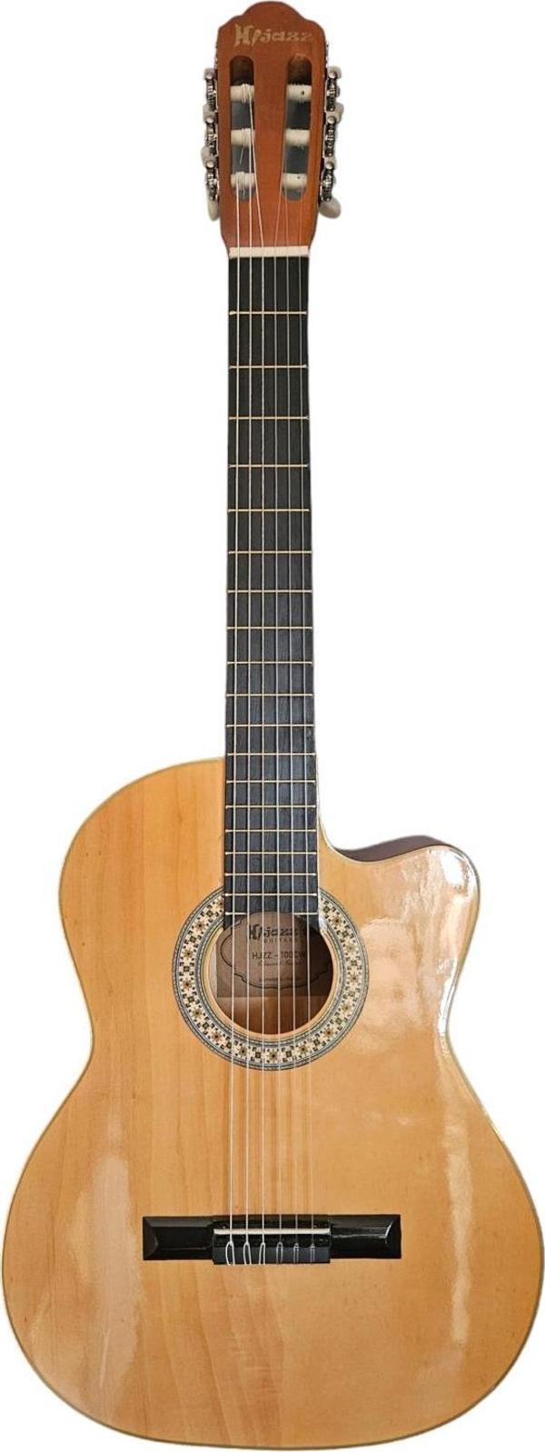 Hijazz hjzz100cw Naturel Cutaway Klasik Gitar - Image 1