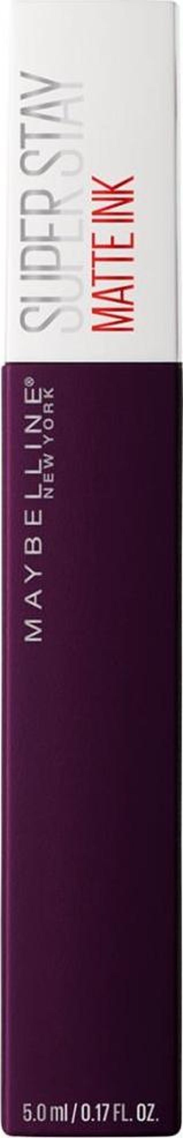Maybelline New York Super Stay Matte Ink Likit Mat Ruj - 45 Escapist - Koyu Mürdüm - Image 1