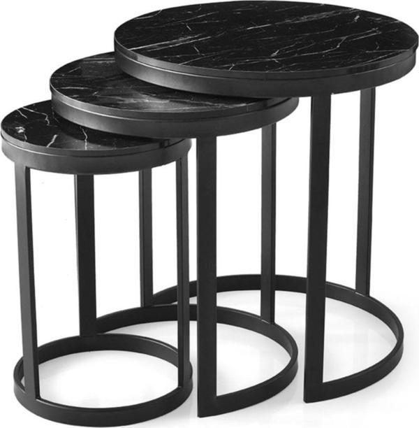 Zerenland Zeren Metal Ayaklı Yuvarlak 3'lü Zıgon - Image 1
