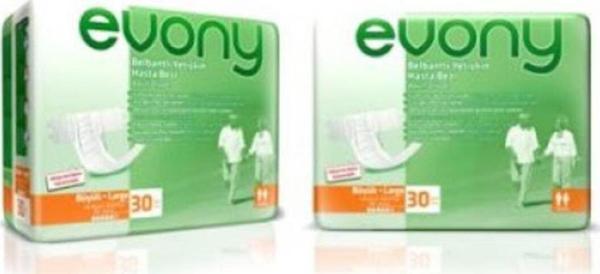 Evony Belbantlı Hasta Bezi Large 30x2 Adet - Image 1