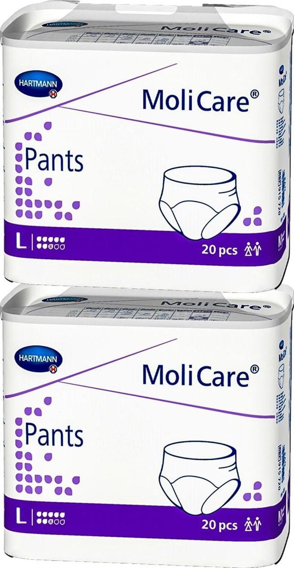 Hartmann Molicare Pants Emici Külot 8 Damla Large 20'li 2 Paket 40 Adet - Image 1