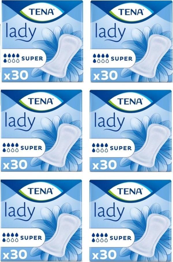 Tena Super Lady Kadın Mesane Pedi 180 Adet - Image 1