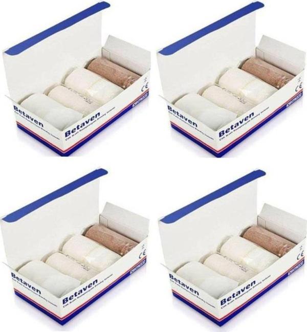 Betasan Betaven Dörtlü Çok Katlı Kompresyon Bandaj Sistemi 4 Paket - Image 1
