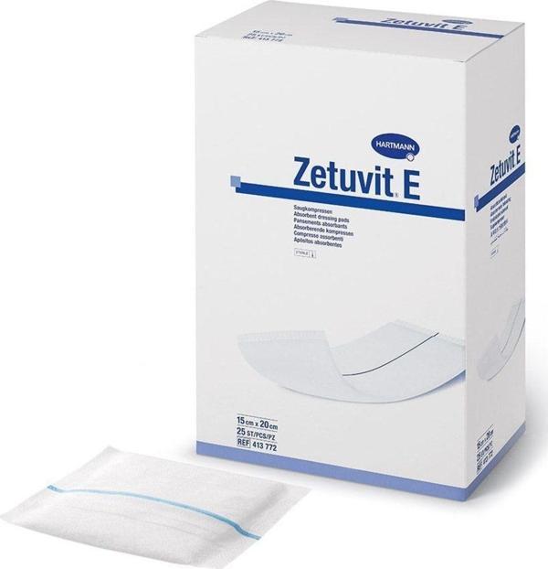 Hartman N Zetuvit E 15X25Cm -Yüksek Emici Yara Örtüsü Steril - Image 1