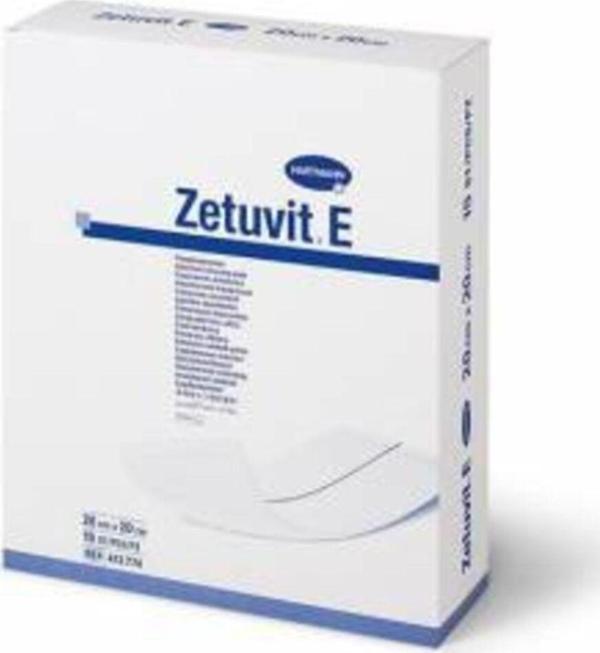 Hartmann Zetuvit E 20X20Cm -Yüksek Emici Steril Yara Örtüsü 1 Adet - Image 1