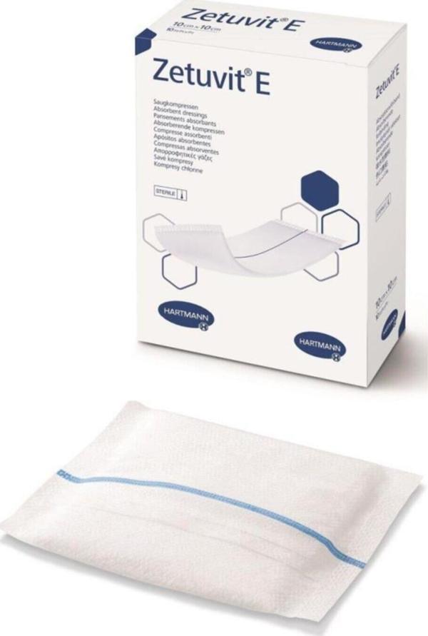Hartmann Zetuvit E Steril Yüksek Emici Yara Pedi 10X10 Cm 25 Adet - Image 1