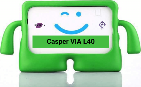 Fuchsia CASPER Via L40-G 10.4 inç Uyumlu iBuy Standlı Eğlenceli Çocuk Ruhlu Tablet Kılıfı - Image 1