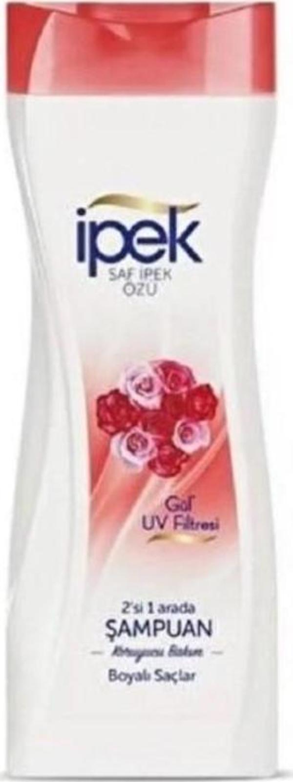 İpek Boyalı Saçlar Gül Uv Filtreli Şampuan 450ML - Image 1