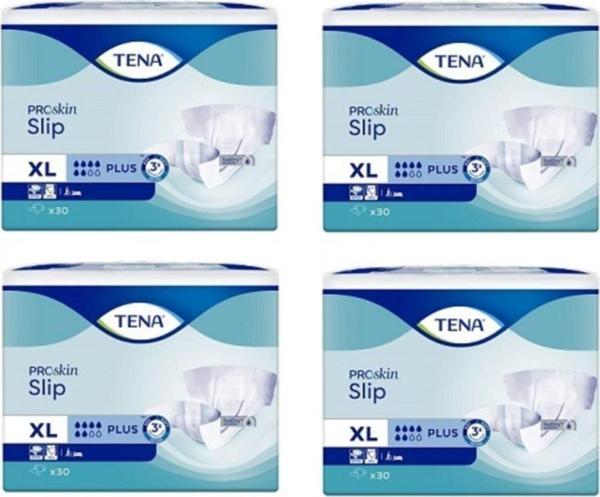 Tena 6 Damla Belbantlı Hasta Bezi Xlarge En Büyük Boy 30lu 4 Paket - Image 1