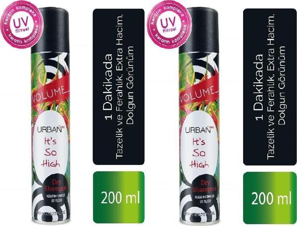 Urban Care Tazelik Ferahlık Sağlayan Hacimli Görünüm Ve Dolgunluk Veren Kuru Şampuan 200 Ml X2 Adet - Image 1