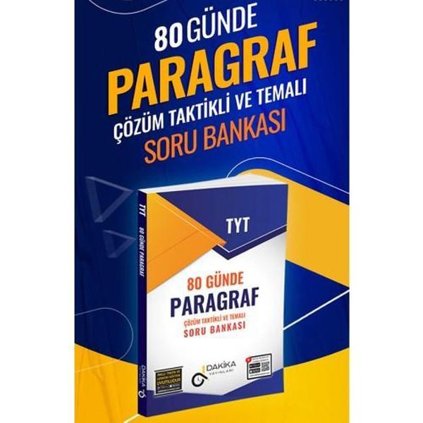 Dakika Yayınları TYT 80 Günde Paragraf Soru Bankası - Karekök Eğitim Yayınları - Image 1