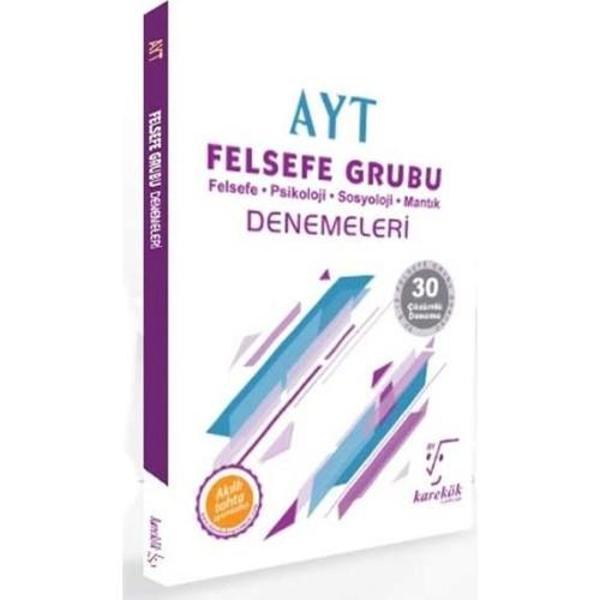 Karekök Yayınları AYT Felsefe Grubu Denemeleri Kitabı - Karekök Eğitim Yayınları - Image 1