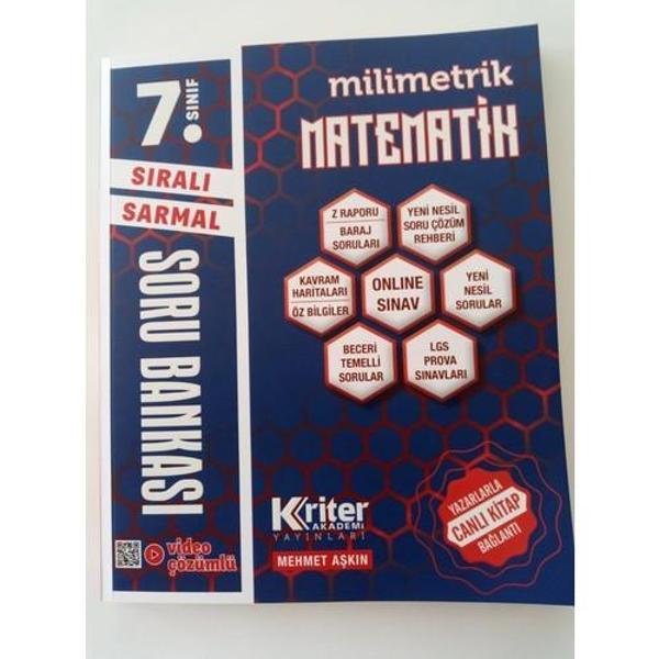 Kriter Yayınları 7. Sınıf Matematik Soru Bankası - Kriter - Image 1