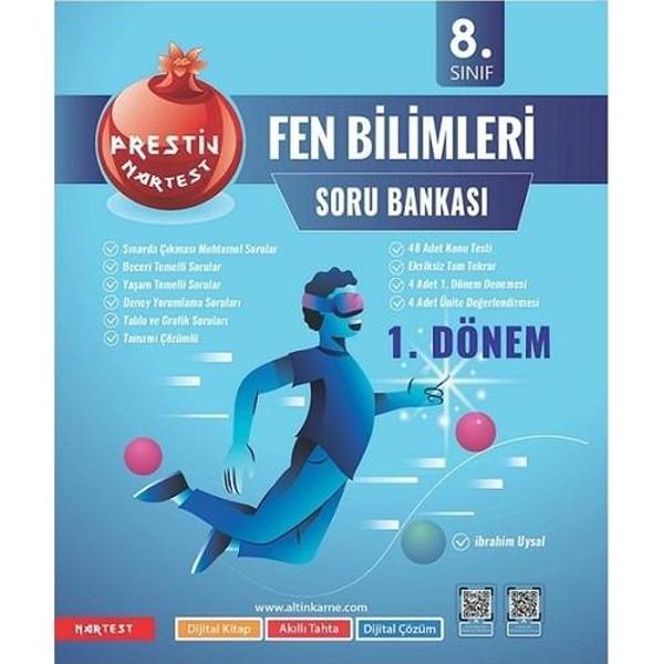 Nartest Yayınevi 1. Dönem 2023 LGS 8. Sınıf Prestij Fen Bilimleri Soru Bankası - Image 1