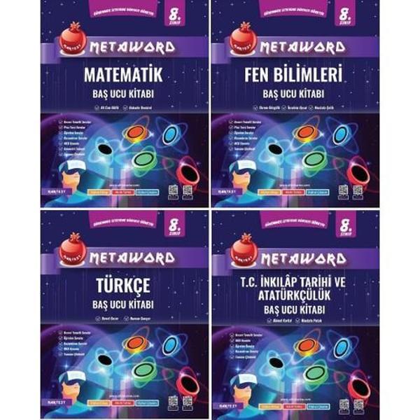 Nartest Yayınevi 8. Sınıf LGS Metaword 4'lü Baş Ucu Kitapları Seti - Image 1
