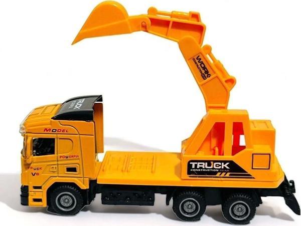 Ctoy Oyuncak Metal Çek Bırak İş Makineleri 411-1 (Karışık Model 1 Adet) - Image 1