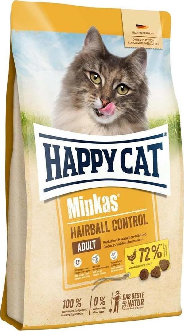 Happy Cat Minkas Hairball Yetişkin Kedi Maması 10 kg - Image 1