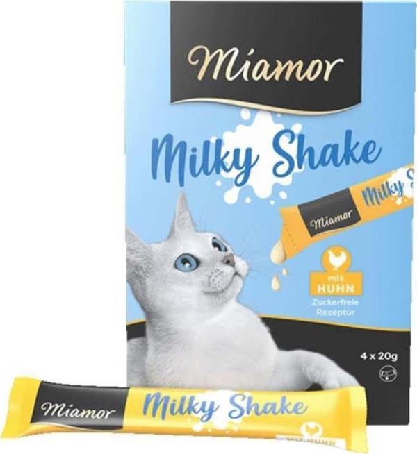 Miamor Milky Shake Tavuklu Kedi Ödülü 4x20 Gr - Image 1