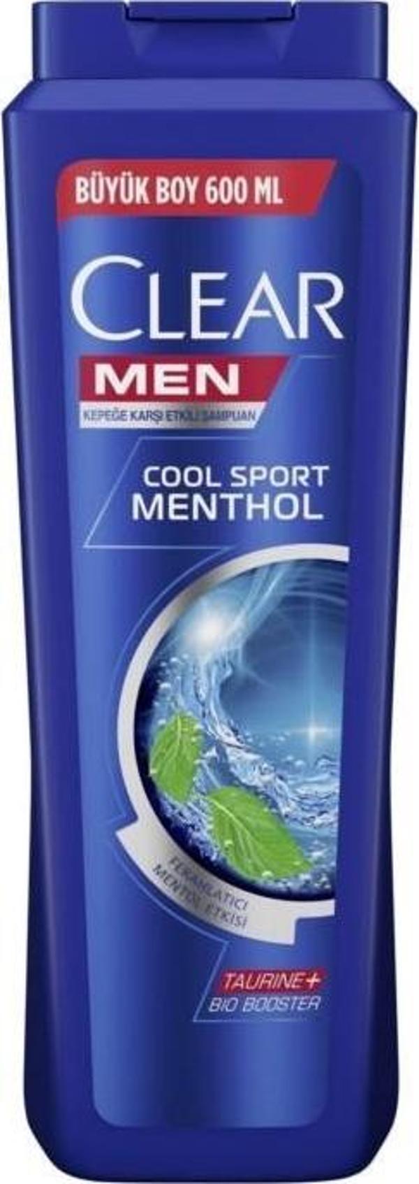 Clear Men Cool Sport Menthol Erkek Şampuan 600ML - Image 1
