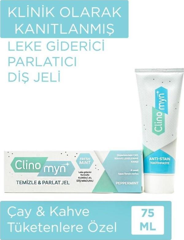 Clinomyn Temizle Ve Parlat Diş Macunu 75ml - Image 1