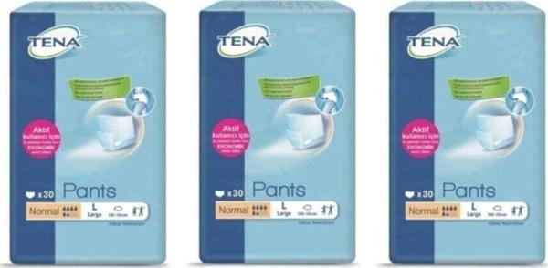 Tena 5.5 Damla Pant Leap Emici Külot 90 Adet Büyük Large Hasta Bezi - Image 1