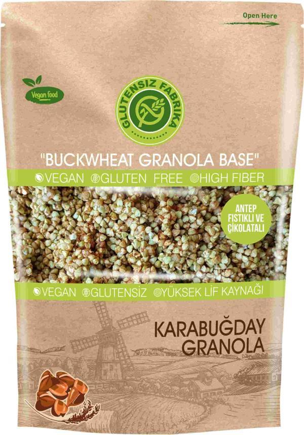 YULAF & KARABUĞDAY GRANOLA 300 GR (ANTEP FISTIKLI VE ÇİKOLATALI) - Image 1