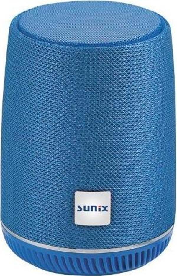 Sunix 5W Taşınabilir Bluetooth Hoparlör Mavi BTS-34 - Image 1