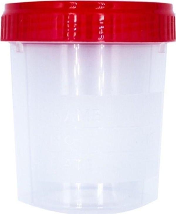Ayset Tek Kullanımlık Idrar Numune Kabı X 100 Ml X (Non Steril) X 100 Adet - Image 1
