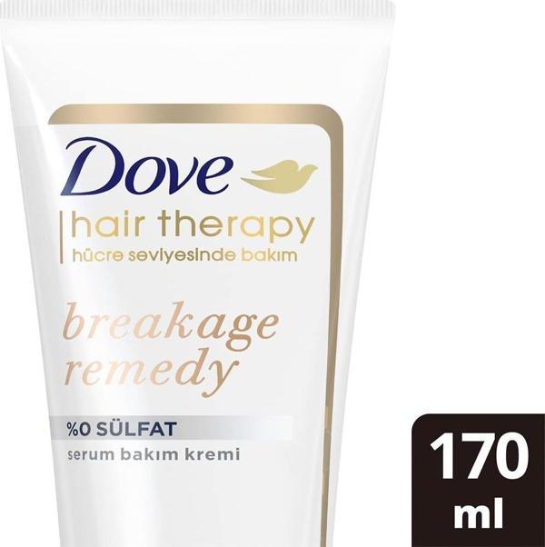 Dove Saç Terapisi Breakage Remedy Sülfatsız Saç Bakım Kremi 170ML - Image 1