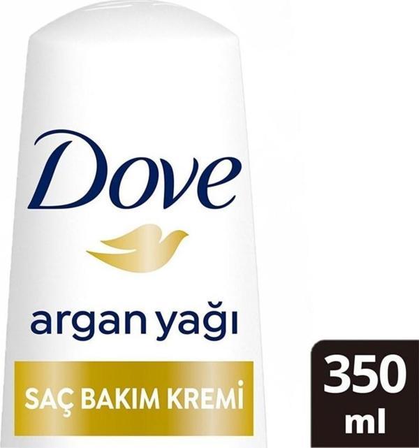 Dove Saç Bakım Kremi Argan Yağı Onarıcı Bakım 350 Ml - Image 1