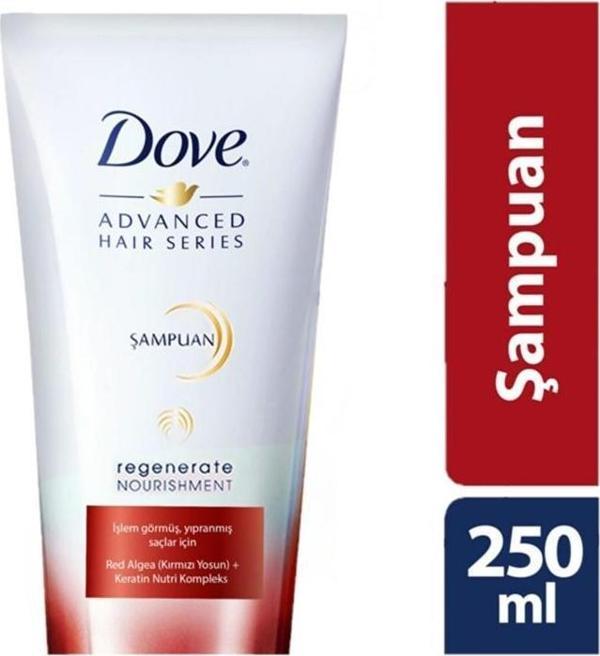 Dove İşlem Görmüş Ve Yıpranmış Saçlar İçin Şampuan 250 ml - Image 1