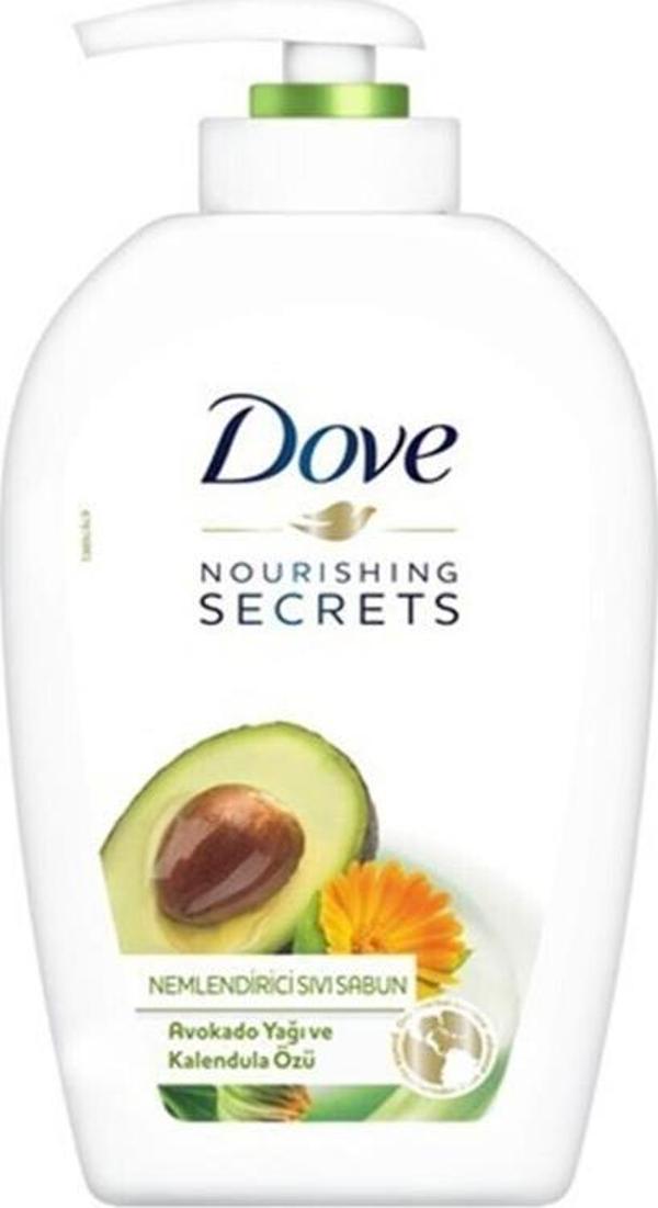 Dove Sıvı Sabun Nemlendirici Avokado Yağı Kalendula Özü 500ML - Image 1
