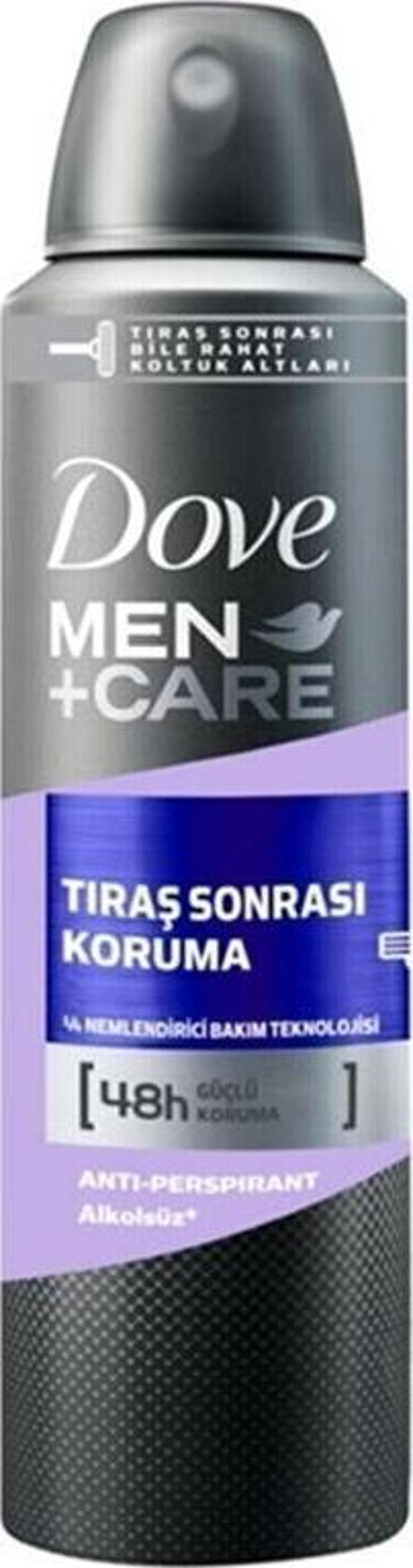 Dove Men Care Tıraş Sonrası Koruma Sağlayan Terleme Karşıtı Deodorant Sprey 150ML - Image 1