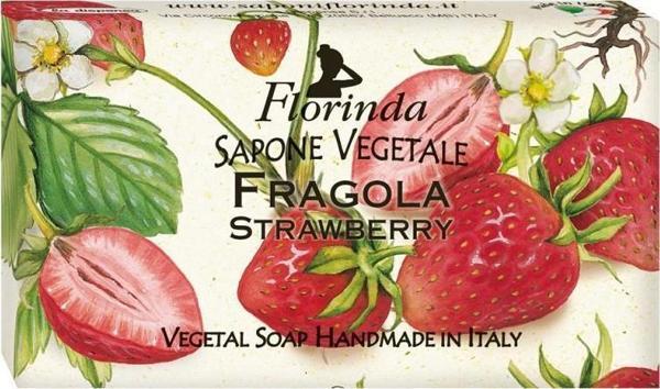 Florinda Fruits Çilek Aromalı Bitkisel Sabun 100 Gr - Image 1
