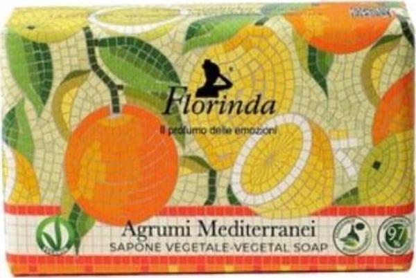 Florinda Mozaik Akdeniz Narenciye Bitkisel Sabun 100 Gr - Image 1