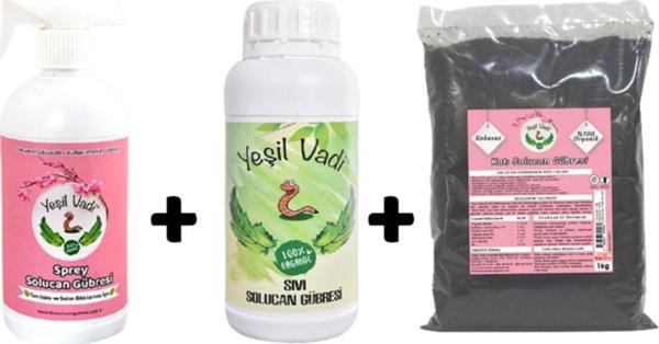 Yeşilvadi Organik 3'lü Gübre Seti - Image 1