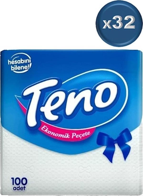 Teno Peçete 100'lü Pk 32'li Set (1 Koli) - Image 1