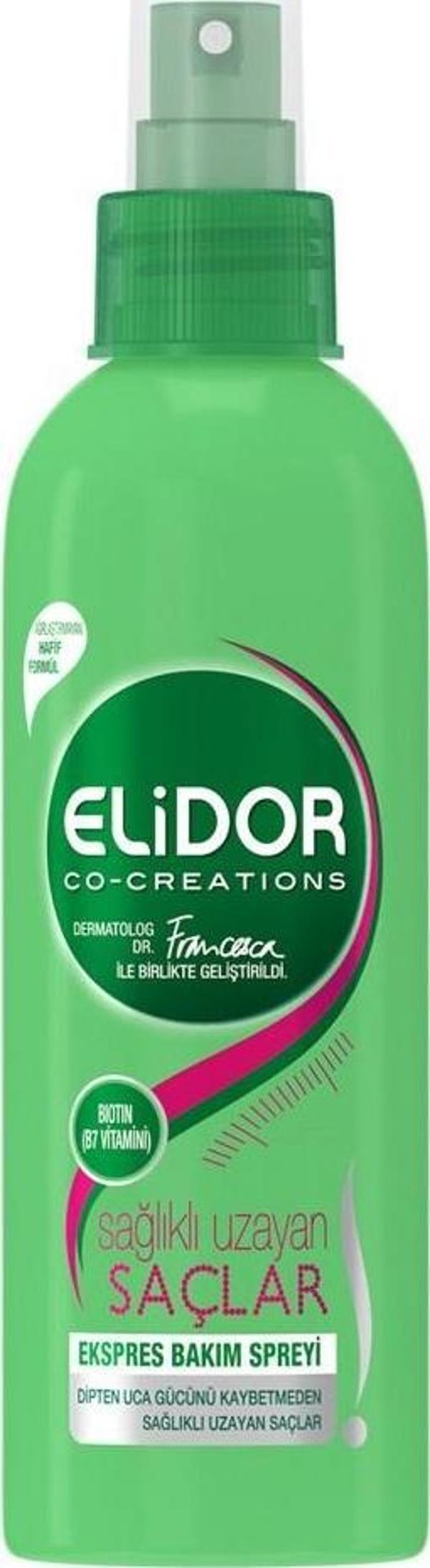 Elidor Sağlıklı Uzayan Saçlar için Ekspres Bakım Spreyi 210ML - Image 1