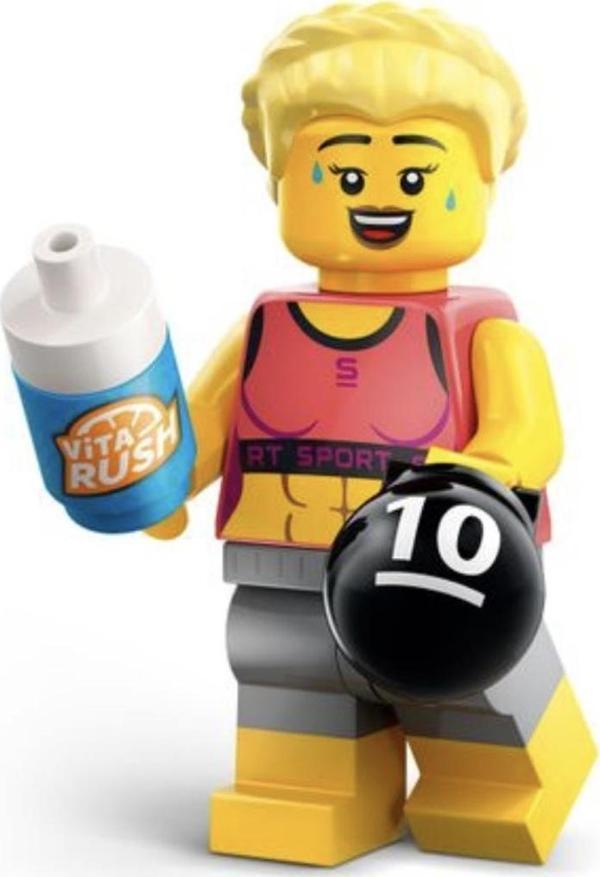 LEGO Minifigures 71045 Series 25 : 7.Fitness Instructor +5 Yaş (1 Parça) - Image 1