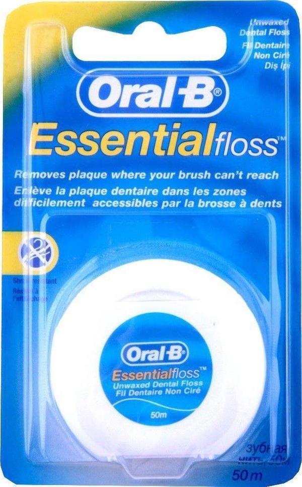 Oral-B Diş İpi Essential Floss Regular 50M - Image 1