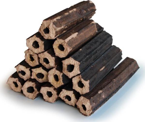 Briket Şömine Odunu 10 Kg -Yüksek Kalorili - Tamamen Doğal - Image 1