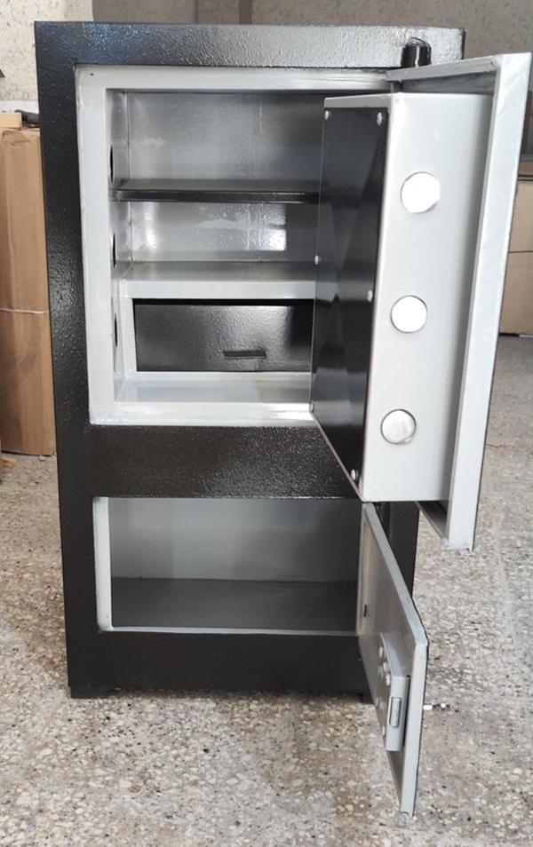 Sur Çelik Zırhlı Kasa 85 cm 120 Kg Yangına Dayanıklı Para Kasası - Image 1