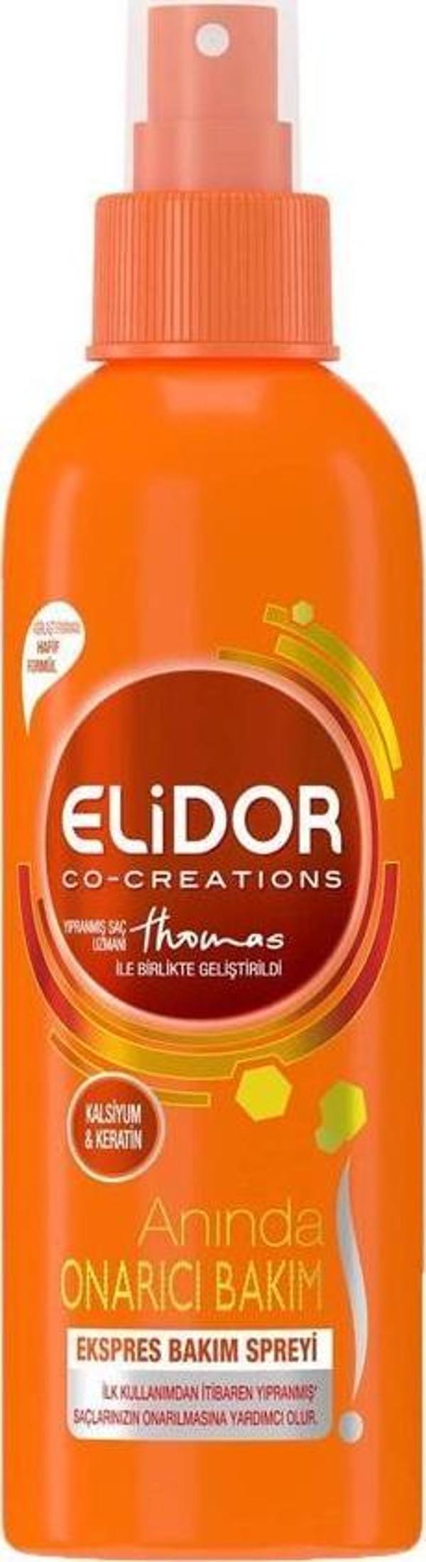 Elidor Anında Onarıcı Bakım Ekspres Saç Bakım Spreyi 210ML - Image 1